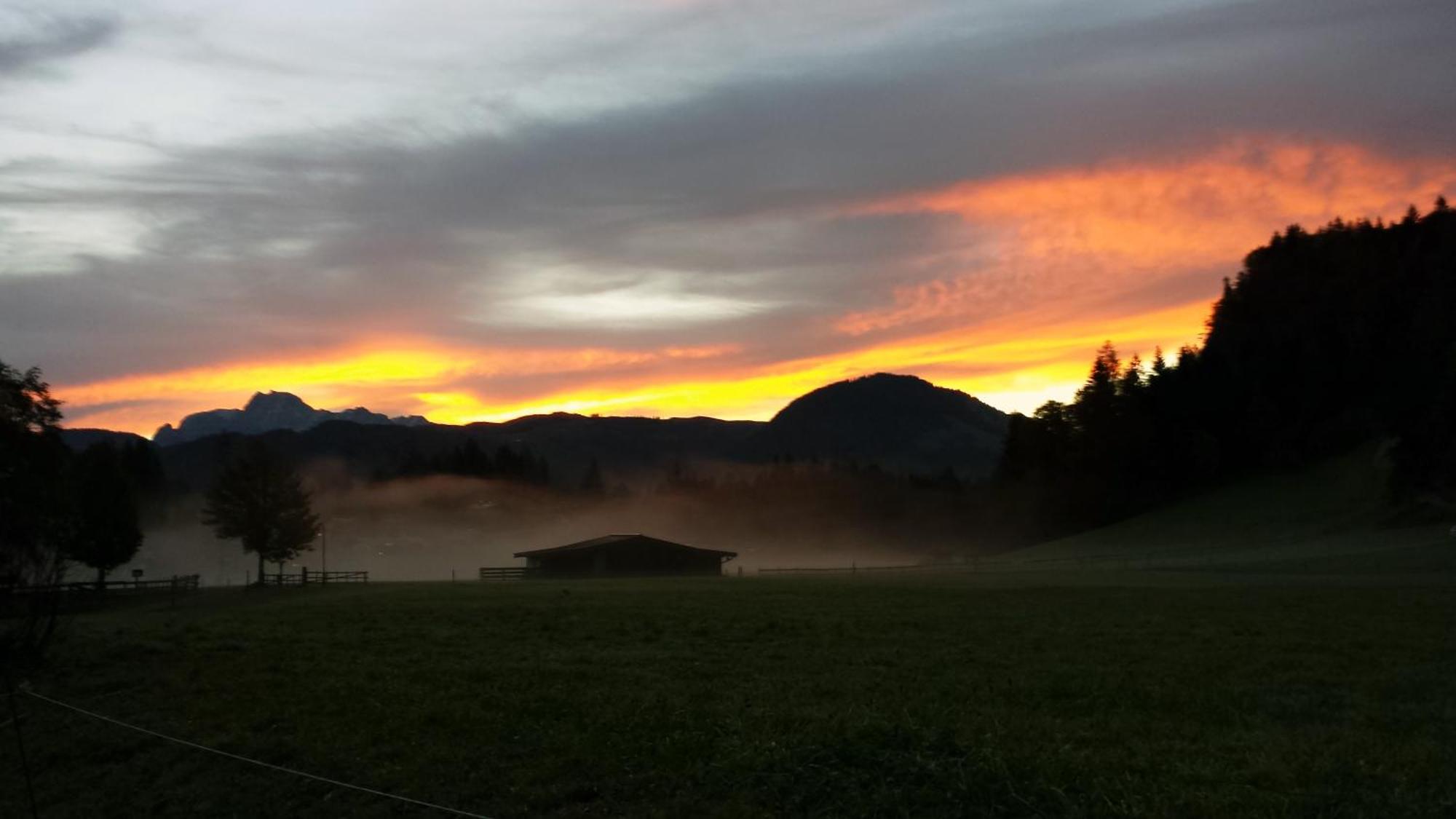 Pension Wildental Sankt Martin bei Lofer Exterior photo